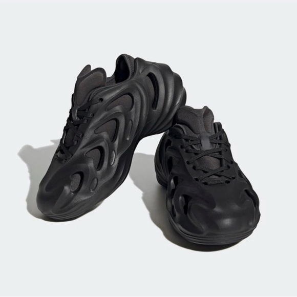 Adidas Originals adiFOM Q J Black Youth shoes HQ1649 Size 4.5 - Picture 1 of 4